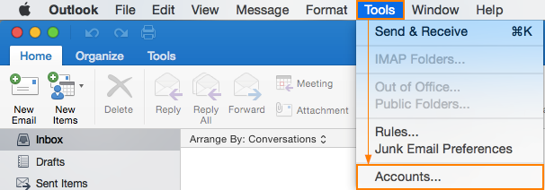 office for mac 2016 calendar, contacts and email on same window
